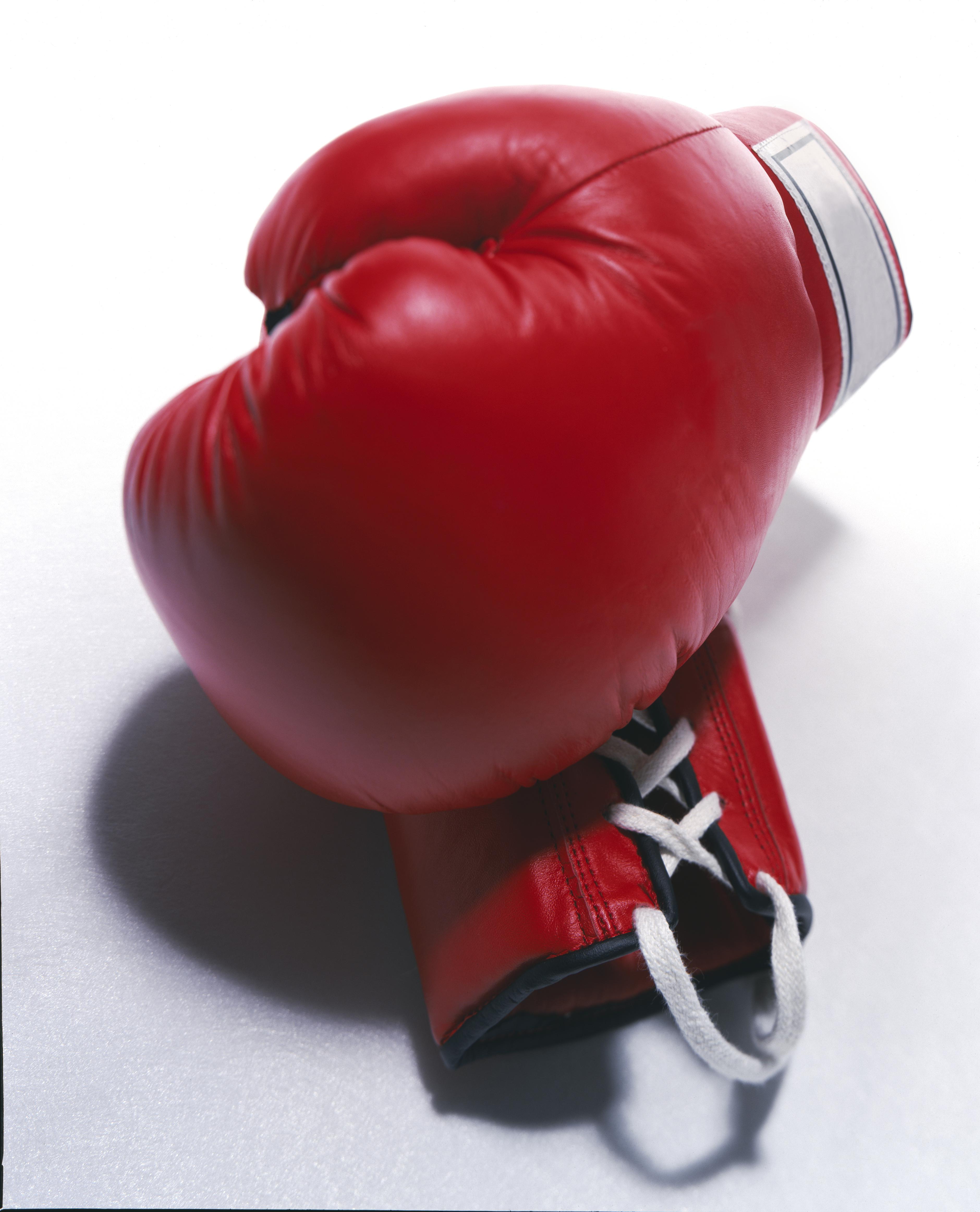 Pair of boxing gloves