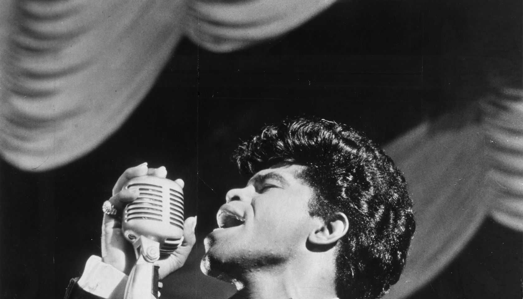 James Brown Performing