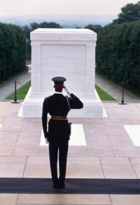 USA, Virginia, Arlington National Cemetery, Tomb of Unknown Soldier