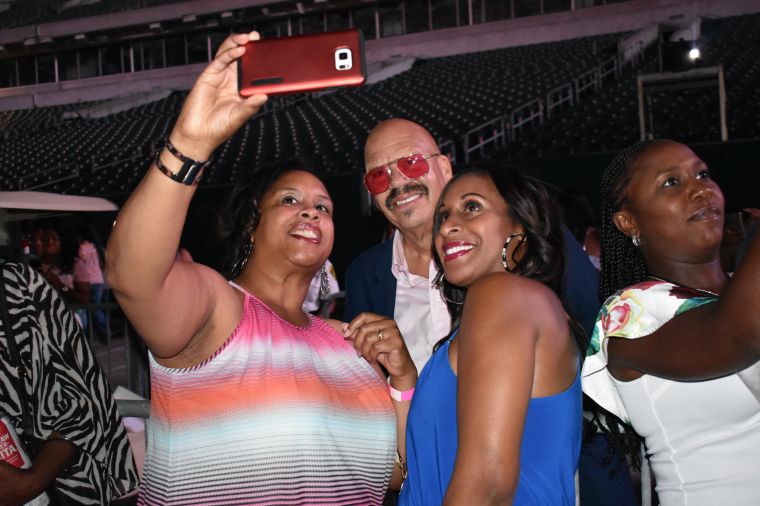 Tom Joyner at the Cincinnati Music Festival