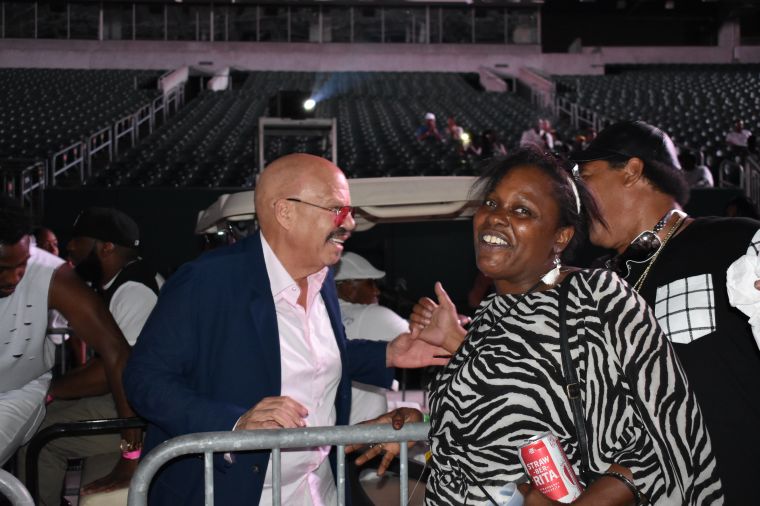 Tom Joyner at the Cincinnati Music Festival
