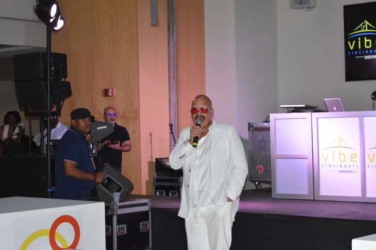 Tom Joyner at the Cincinnati Music Festival
