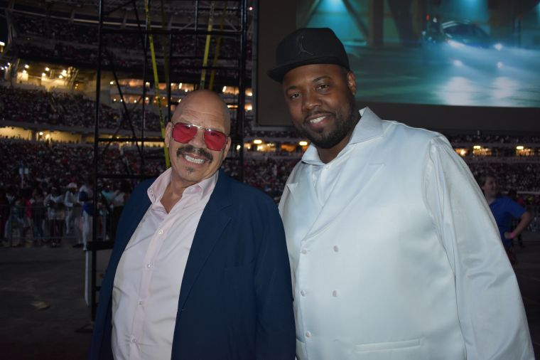 Tom Joyner at the Cincinnati Music Festival