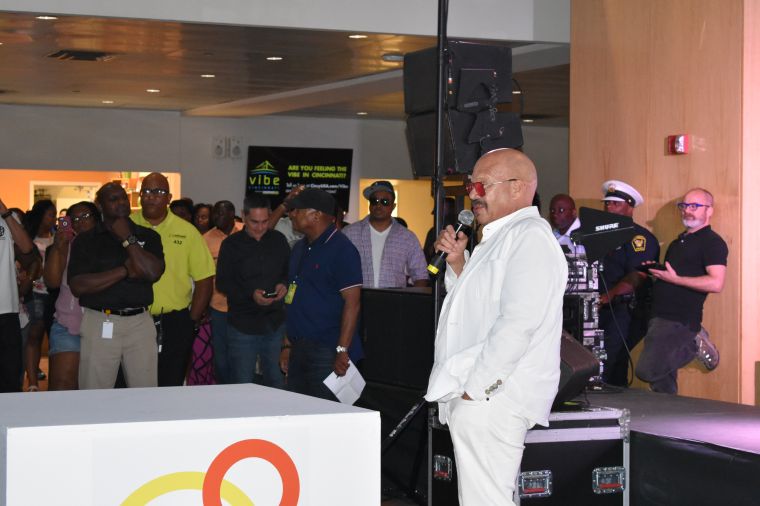 Tom Joyner at the Cincinnati Music Festival