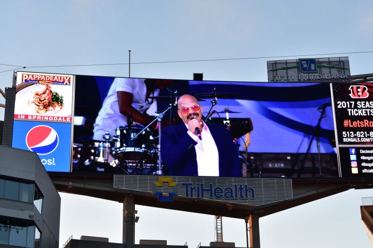 Tom Joyner at the Cincinnati Music Festival