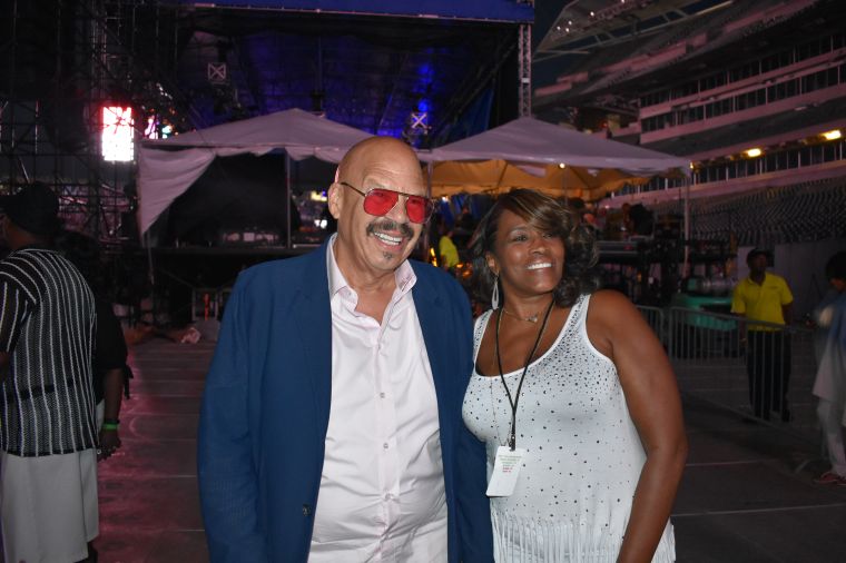 Tom Joyner at the Cincinnati Music Festival