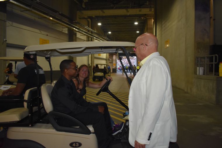 Tom Joyner at the Cincinnati Music Festival