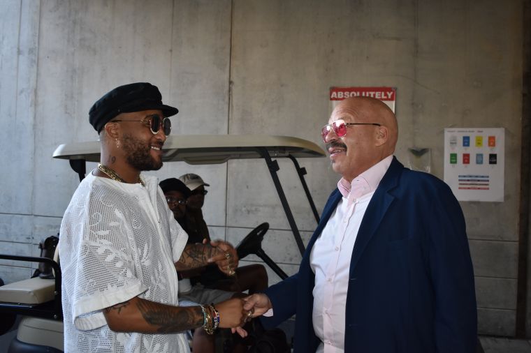 Tom Joyner at the Cincinnati Music Festival