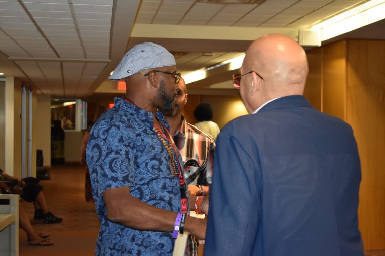 Tom Joyner at the Cincinnati Music Festival