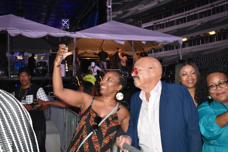 Tom Joyner at the Cincinnati Music Festival