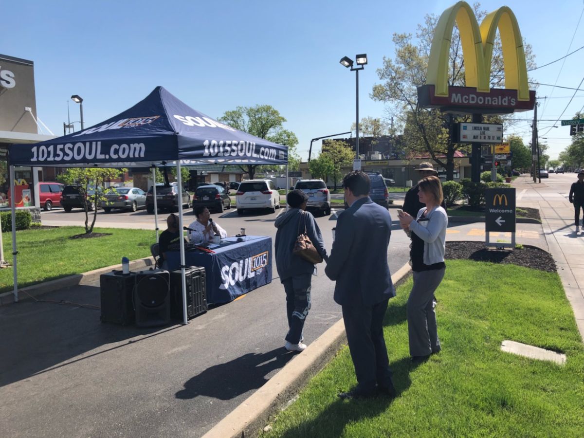 Lincoln Ware McDonald's Broadcast