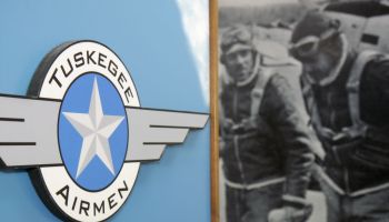 Tuskegee Airmen logo.