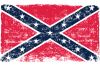 Vector confederate flag