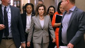Nancy Pelosi And House Members Hold Meetings On Capitol Hill