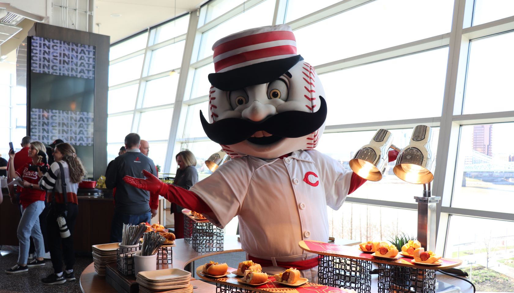 2025 Cincinnati Reds Menu Tasting at Great American Ball Park