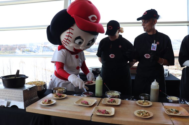 2025 Cincinnati Reds Menu Tasting at Great American Ball Park