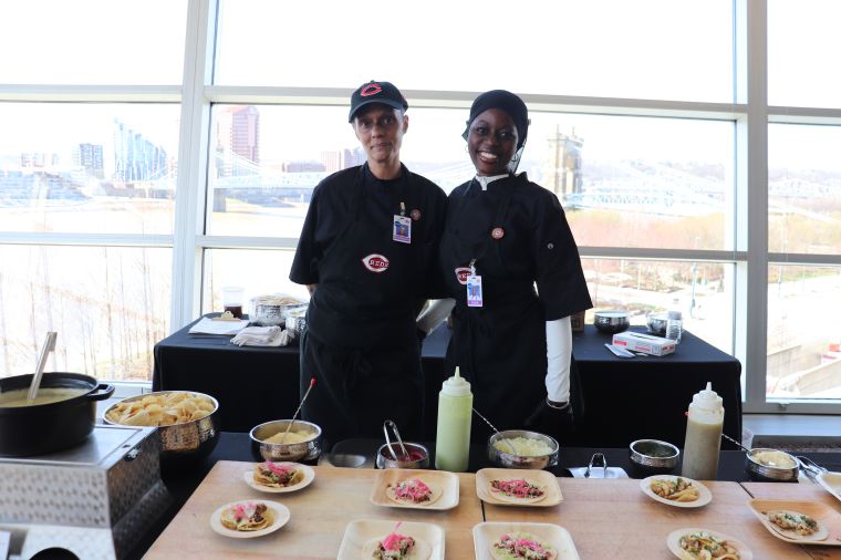 2025 Cincinnati Reds Menu Tasting at Great American Ball Park