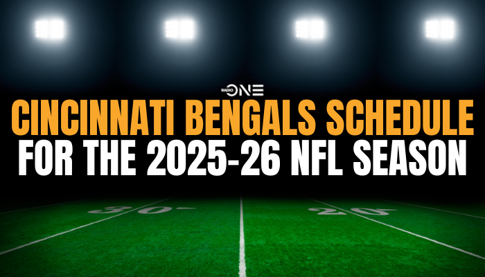 BENGALS 2025 NFL SCHEDULE