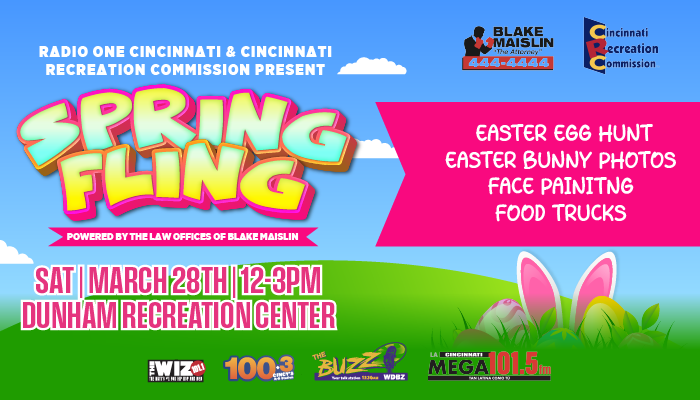Radio One Cincinnati and the Cincinnati Recreation Commission present the Spring Fling