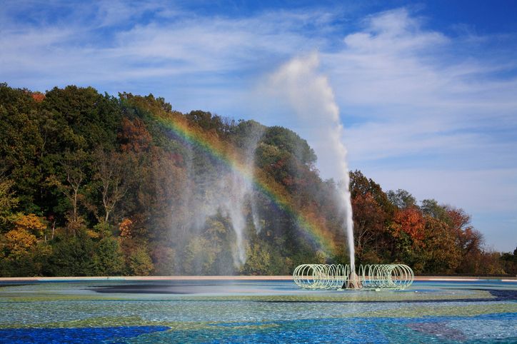 Fountain and Reflecting Pool